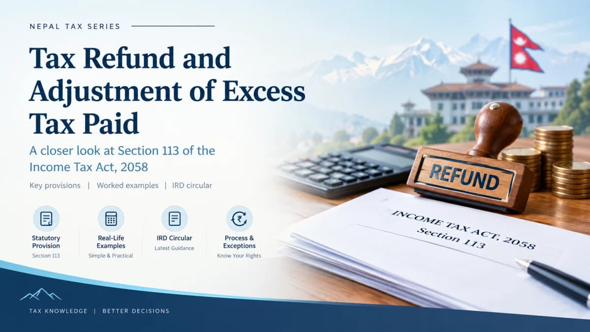 Excess Tax Paid? Here Is How Section 113 Lets You Get It Back