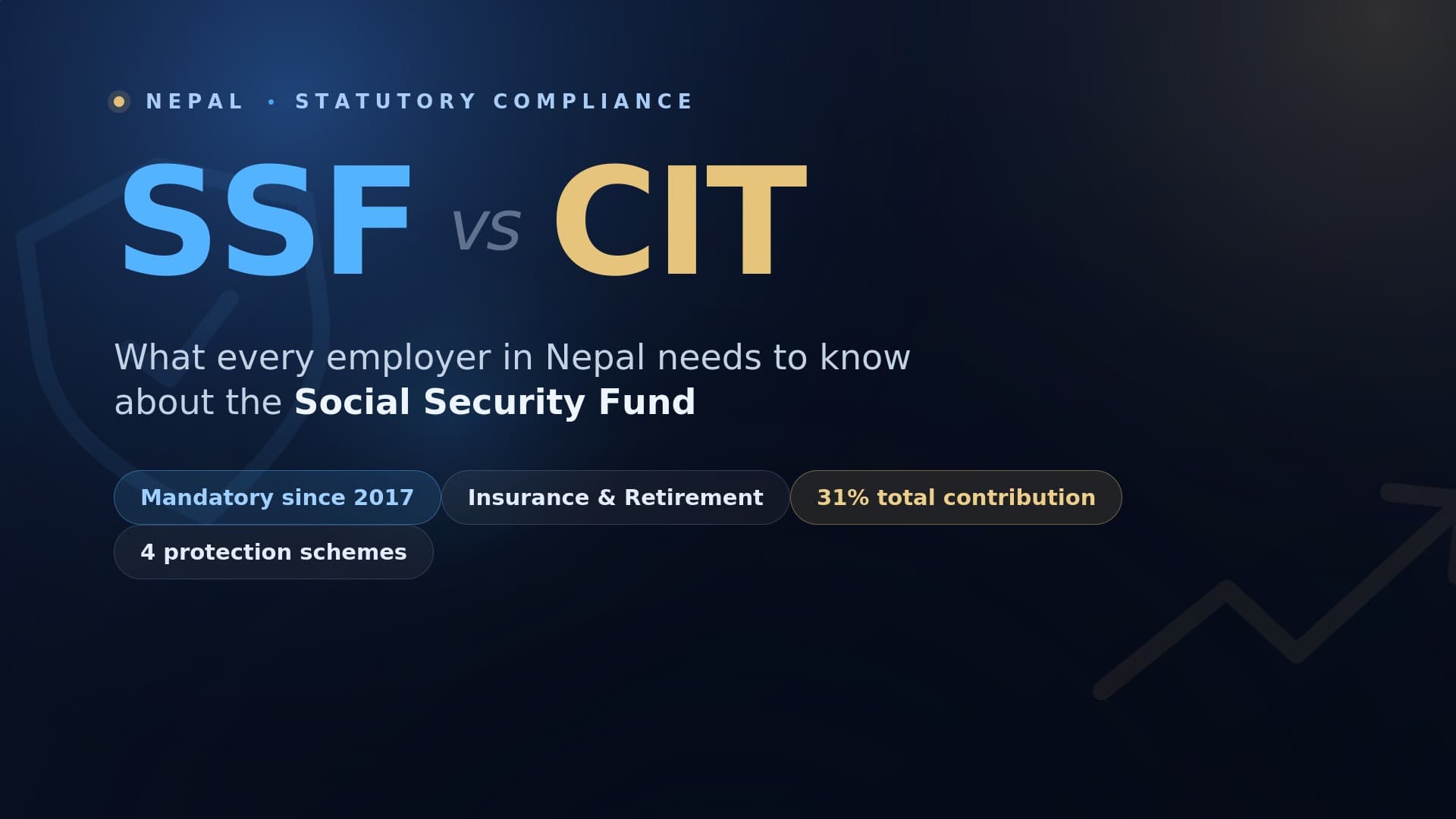 SSF vs CIT: What Every Employer in Nepal Needs to Know